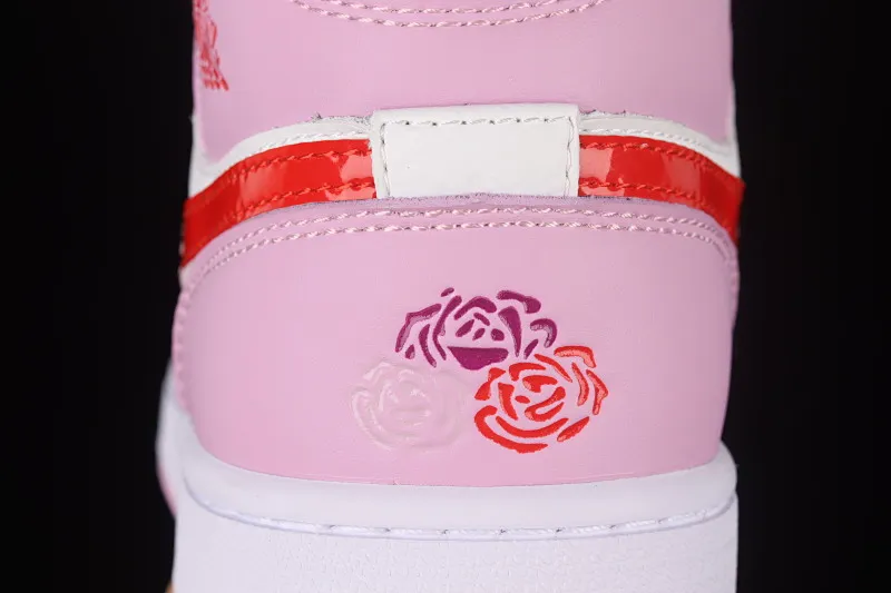 All categories Air Jordan Jordan series basketball shoes Air Jordan 1 Mid Z version Air Jordan 1 Mid "Valentine’s Day" AJ1 Joe 1 Valentine’s Day Chinese basketball shoes DR0174-500